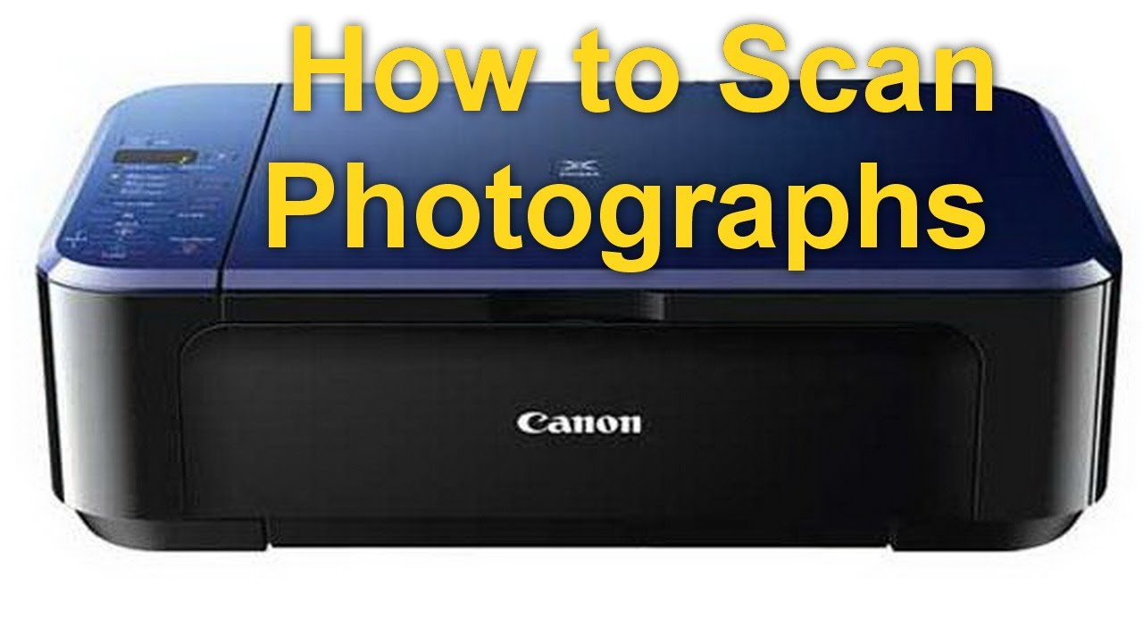 how to scan and print on a canon printer