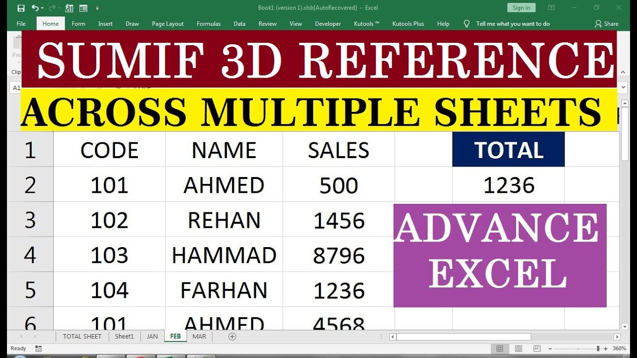 sumif-across-multiple-sheets-youtube