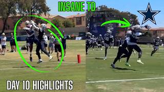 The Dallas Cowboys LIVE SCRIMMAGE Training Camp Highlights WERE OVERPOWERED... 