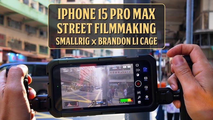 SmallRig x Brandon Li - iPhone 15 Pro Max Video Kit - Co-Design