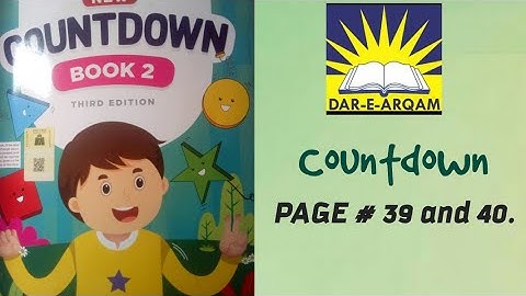 Countdown~Class 2~page# 39 and 40.