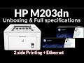 HP LaserJet Pro M203dn Printer Full Specifications & Review