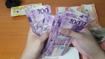 [10] ASMR MONEY SORT & COUNT - Let