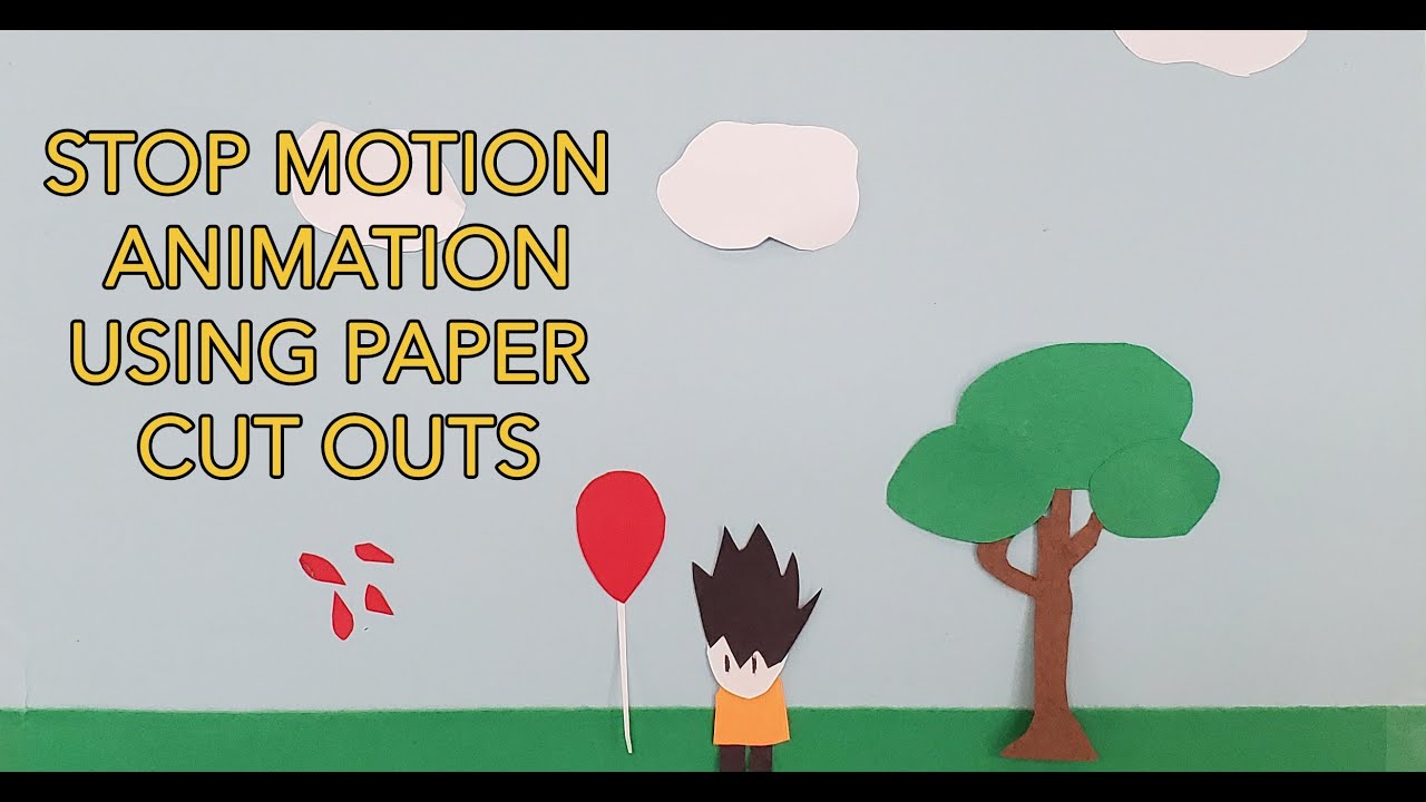 Stop Motion Animation Using Paper Cut Outs - YouTube