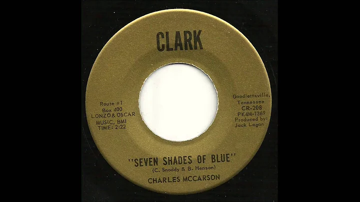 Charles McCarson - Seven Shades Of Blue