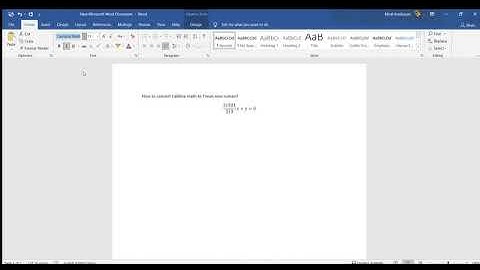 Cambria math to Times New Roman conversion (NIST Typefaces for Symbols in Scientific Manuscripts )