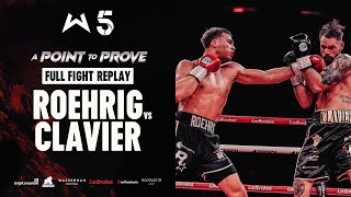 How many KNOCKDOWNS?! |  Lucas Roehrig vs Brice Clavier | Wasserman Boxing