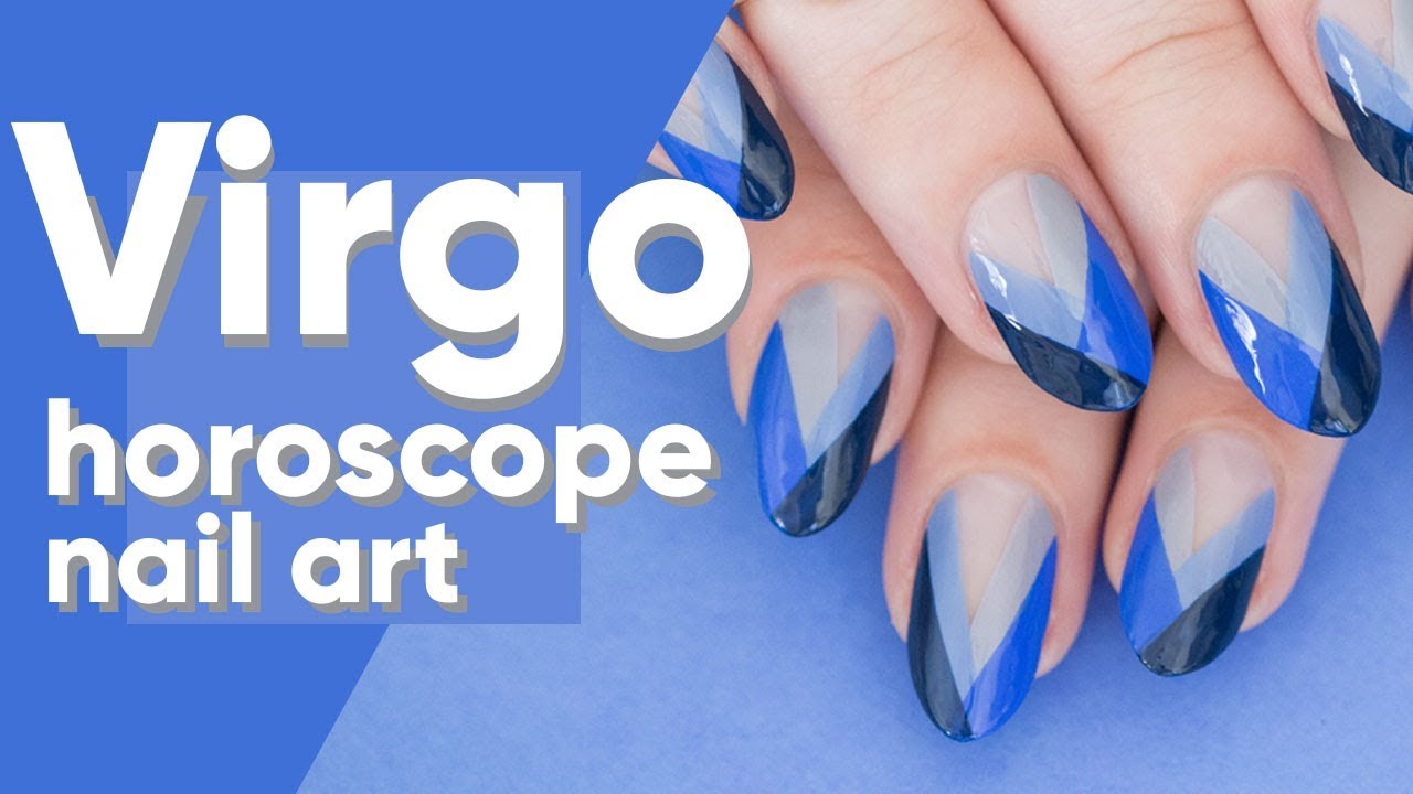 Virgo Constellation Nail Art - wide 3