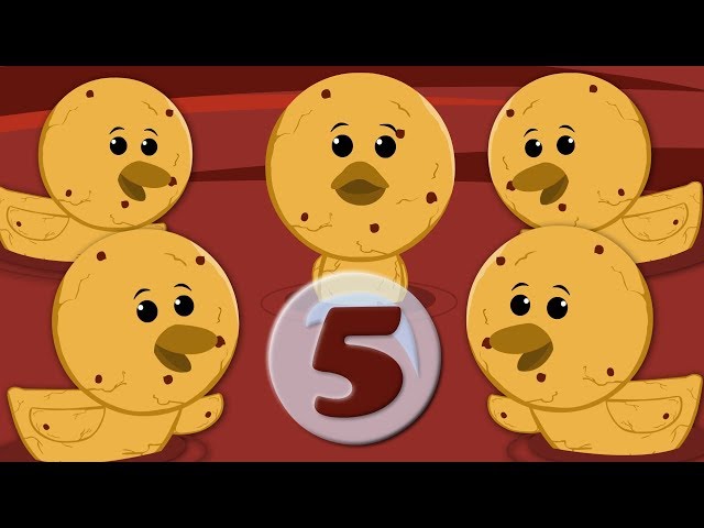 Cookies Five Little Ducks | Cookie Ducks Song | Nursery Rhymes For Kids And Babies