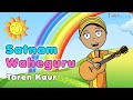 Satnam waheguru  animation song for kids  taren kaur  sikh cartoon  nursery rhyme