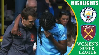 Manchester City vs West Ham || HIGHLIGHTS || FA Womens Super League 2024