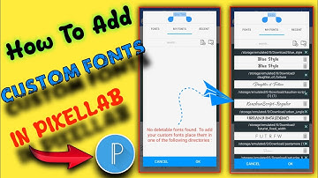 How To Add Custom Fonts in Pixellab App 😱🤔🤫 || Make Your Thumbnails Attractive #creatorom222