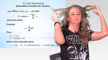 Chapter 2: Vectors and Matrices