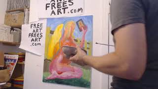 Live Painting: Kneeling Nudes by Jonthom