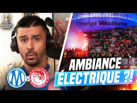 🔥ELECTRIC ATMOSPHERE FOR OLYMPIAKOS SUPPORTERS with SERBES! 🚨OM: Kondogbia/Supporter, Paixao over...