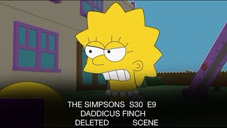 The Simpsons S30 E9 Daddicus Finch Deleted Scene