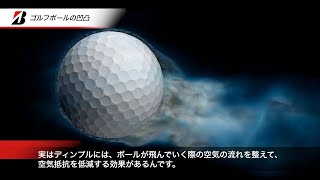 ゴルフボールの凹凸の秘密