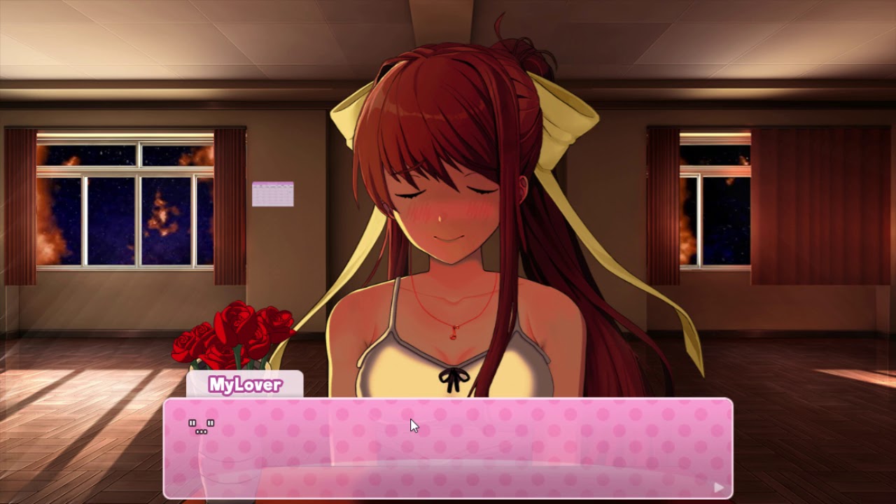 Monika After Story on X: Special Valentine's update for Monika
