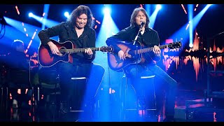 Joey Tempest &amp; John Norum  &quot;The Final Countdown on the TV show Skavlan - Dec. 2021