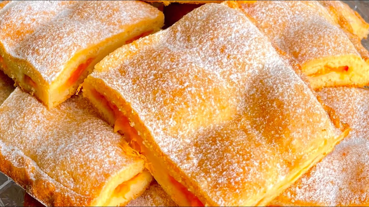 [ субтитры] Agizda dondurma kimi eriyen erik piroqu. Пирог с абрикосом просто тает ворту