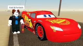 ROBLOX A Dusty Trip FUNNY MOMENTS MEMES Trolling (Lightning McQueen)