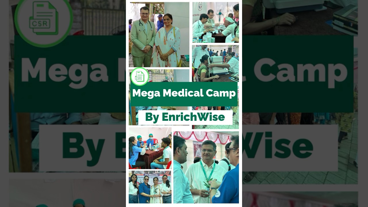 Mega Medical Camp | CSR Intiative by Enrichwise