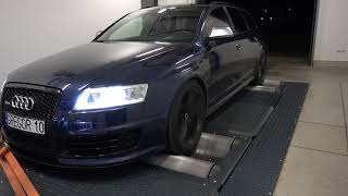 Audi RS6 C6 5.0TFSI V10 STAGE 1+ GREGOR10 765KM  940Nm I Czasy 100-200 I POP BANGS I Project 800+ ?!