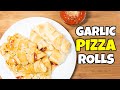 EASY Crescent Pizza Rolls | Garlic Pizza Rolls