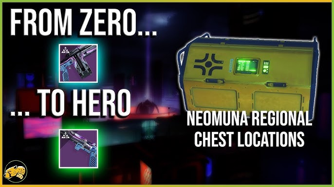 Destiny 2 - All Neomuna Golden Chest Locations (Region Chests) 