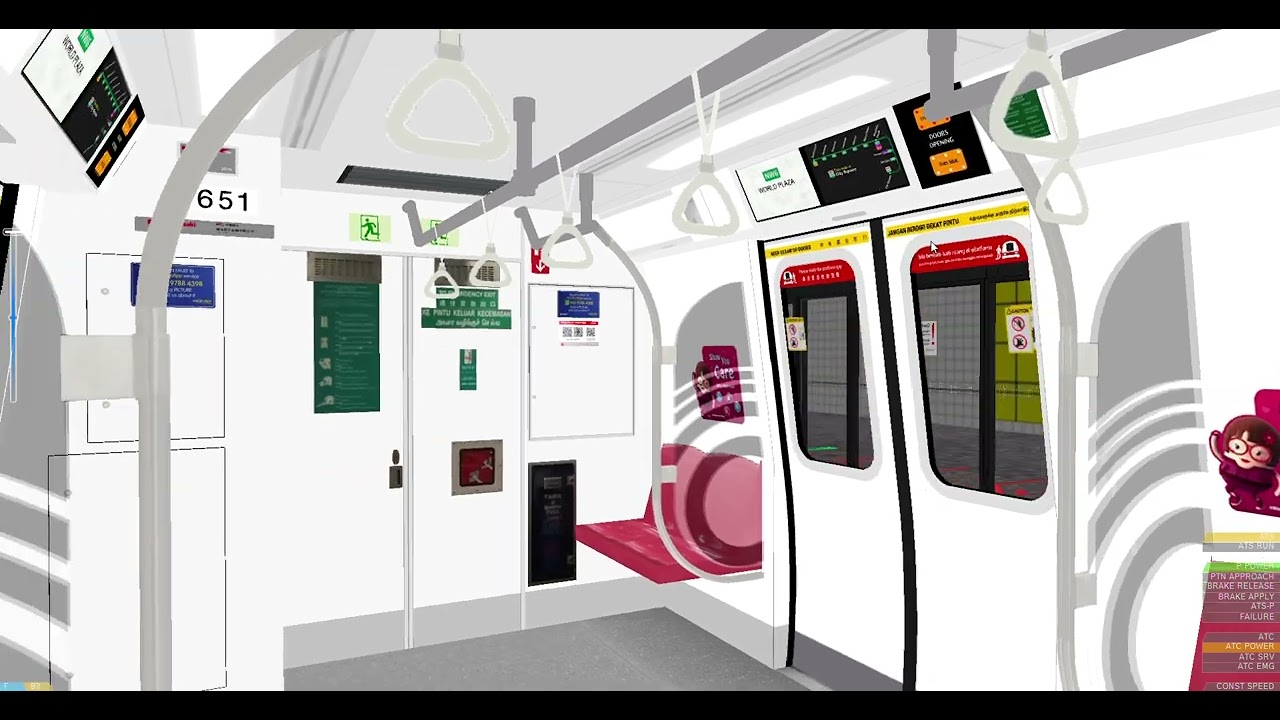 [OpenBVE] Kawasaki C151B 651/652 Full Journey From NW1 South Coast to SW10 City Square