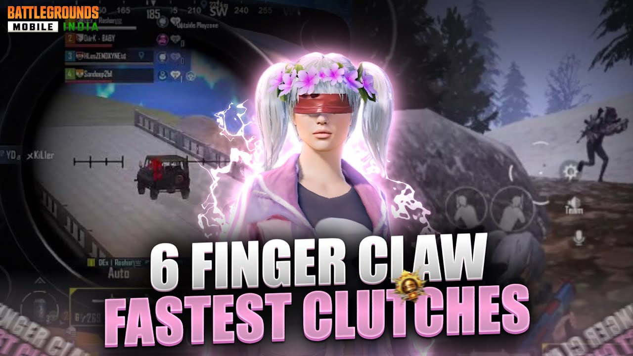 6 FINGER CLAW FASTEST CLUTCHES | Ft. Edgar | Intense 1v4 Clutches ...