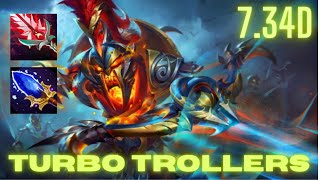 Clinkz One Shots Everyone  in Dota 2 Turbo Patch 7.34D