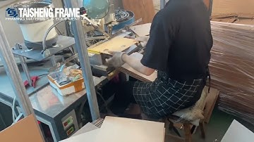 TS-J44 automatic frame spring clips install machine ,picture frame making machine