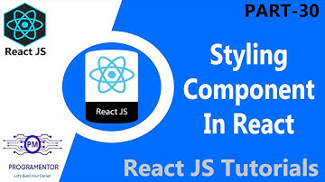 30 | Styling Component In React | React With CSS | CSS React | Inline Style React (Hindi/Urdu)