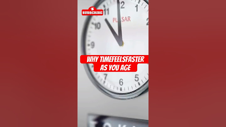 Why Time Feels Faster as You Age | The Psychology of Time  #psychology  #lifehacks