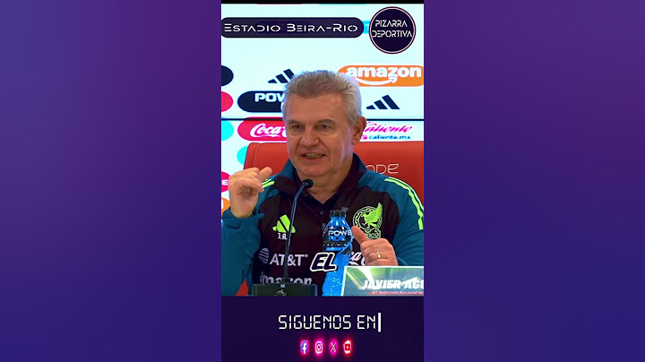 Javier Aguirre"Rafa está En%c&abronado porque le rompió el récord de precocidad, no lo quería meter"