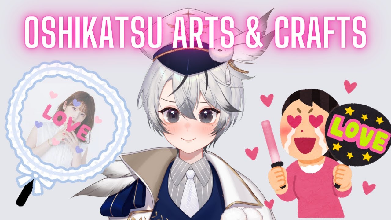 [HANDCAM] Oshikatsu Arts & Crafts - YouTube