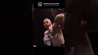HE ENDED IT IN SECONDS!🔥 Wolfman's Savage Performance 🐺👊 #boxing #bareknuckle #fight