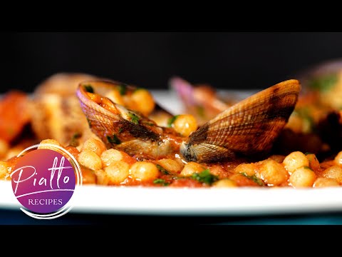 Seafood Pasta Recipe with Fregola and Clams - Ultimate Mediterranean Diet Recipe