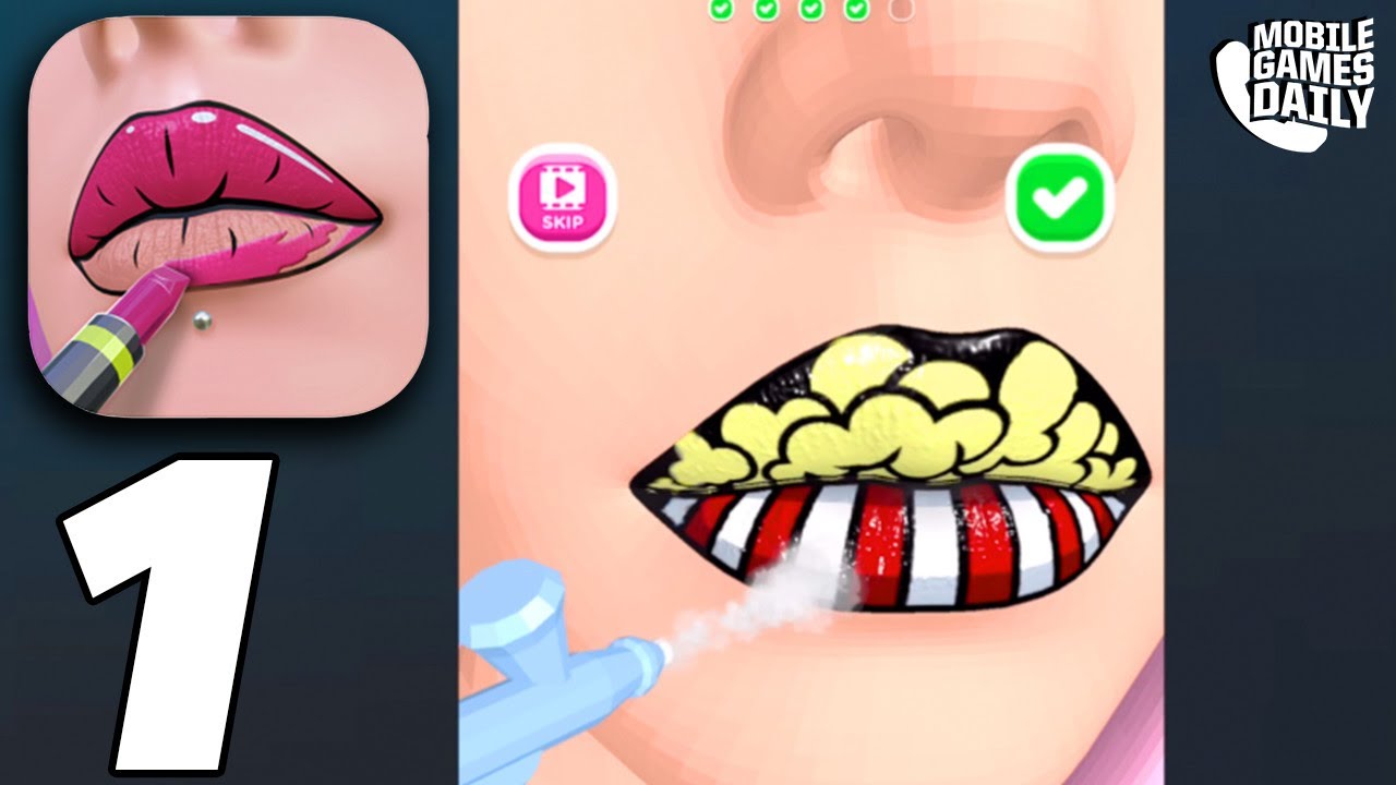 Lip Art - Play Online on SilverGames 🕹️