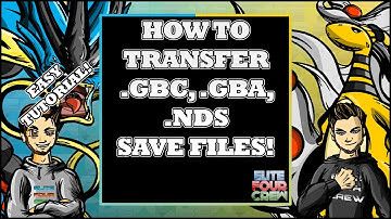 How To Transfer VBA ROM Save Files! Easy Tutorial w/ Elite Four Dan!