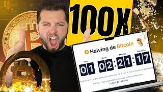 ¡Halving de BITCOIN! Y la OPORTUNIDAD de hacer 100x CON TU PORTAFOLIO