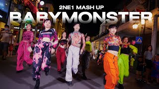 [KPOP IN PUBLIC - PHỐ ĐI BỘ] BABYMONSTER ‘2NE1 Mash Up’ Dance Performance Dance Cover By B-Wild Baby