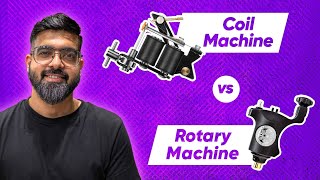 Why I choose using Rotary Machine over Coil Machine  Difference between Tattoo Machines