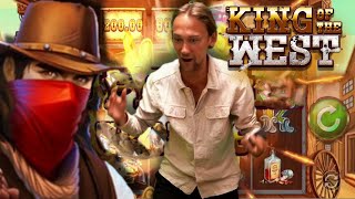  King Of The West Massive 100K Win - Casinodaddys Insane Big Win On King Of The West Slot 