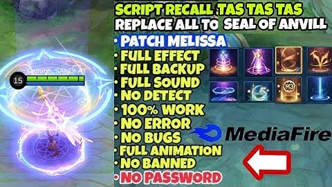 Script Recall Seal Of Anvil Tas Tas Tas No Password Patch Terbaru 2022 Full Effect, Full background