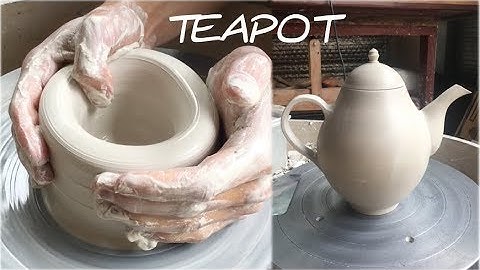 Making a Teapot on the Pottery Wheel