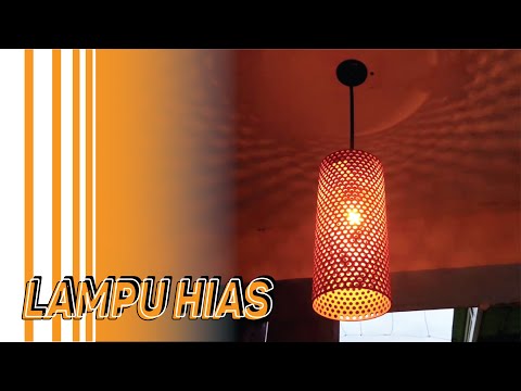 Install a pendant lamp on a minimalist ceiling. Video ini menampilkan cara pemasangan lampu gantung . 