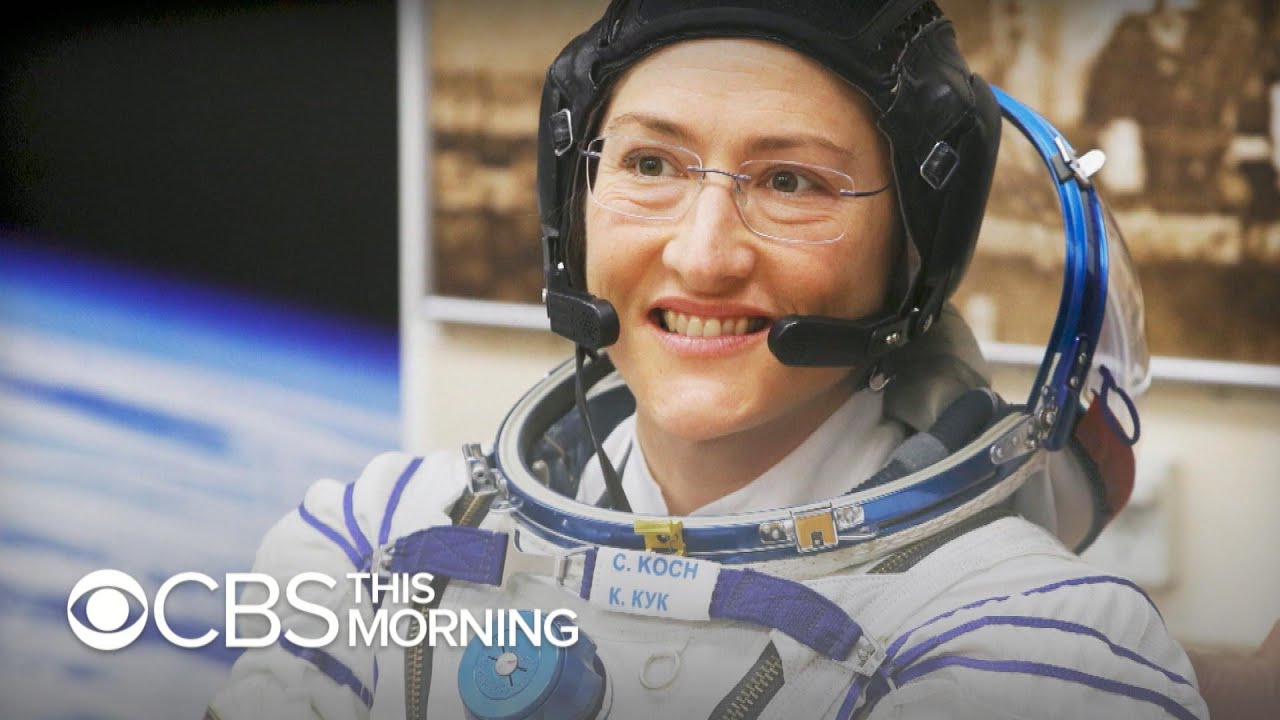 Female astronaut Christina Koch makes history