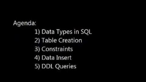Introduction to SQL - RDBMS Concepts - Part 2